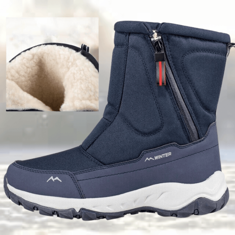 Tim - Die besten modischen Mesh Mid - Calf Schneestiefel - Livezo