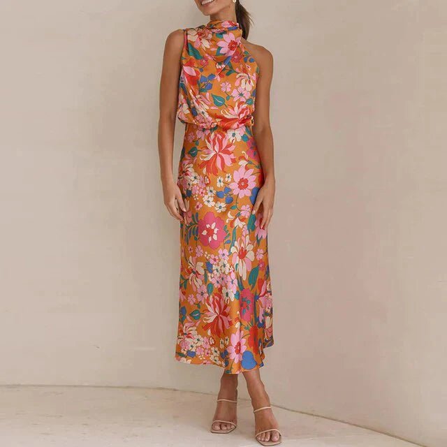 Veronica | Feminines & Schmeichelhaftes Ärmelloses Kleid - Livezo