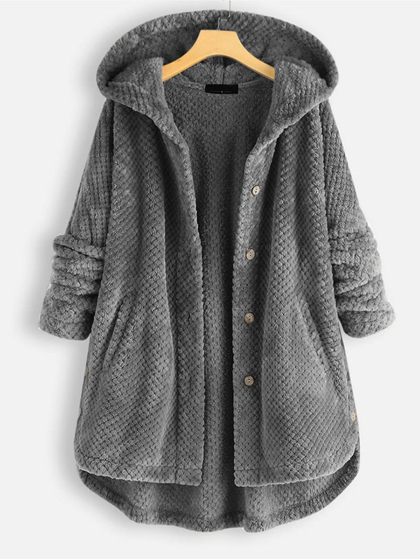 Veronika - Winter Reversible Fleece - Kapuzenjacke - Livezo