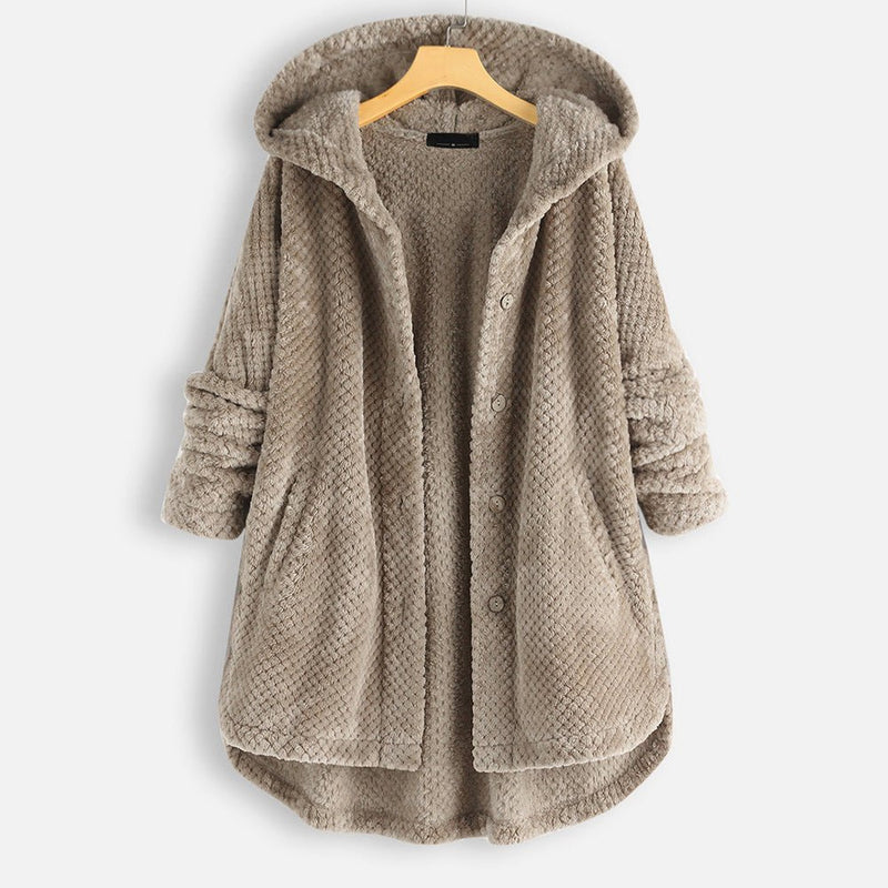 Veronika - Winter Reversible Fleece - Kapuzenjacke - Livezo