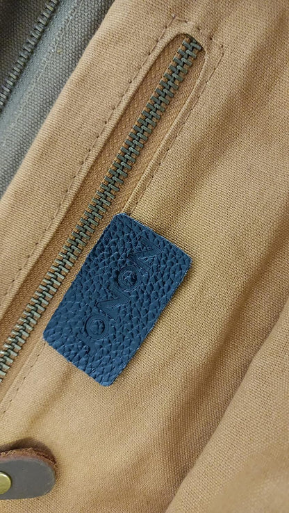 Vintage Leather Messenger Bag - Harren Cole