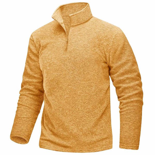 Warm Fleece Pullover Half - Zip Pullover for Men - Harren Cole