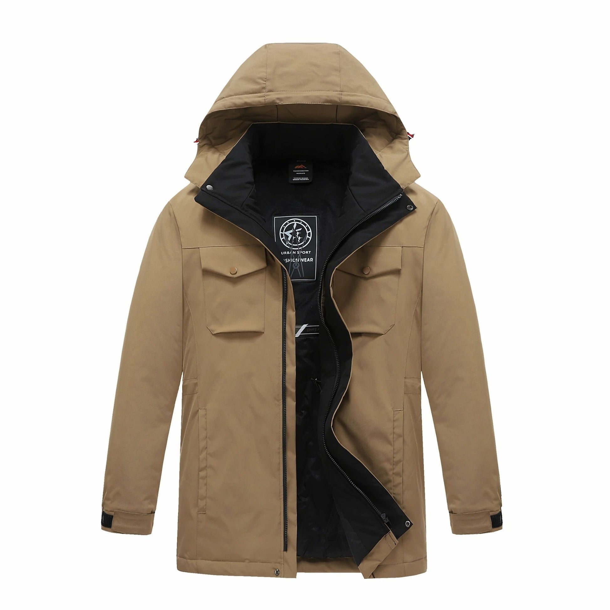 Waterproof Hooded Jacket - Harren Cole