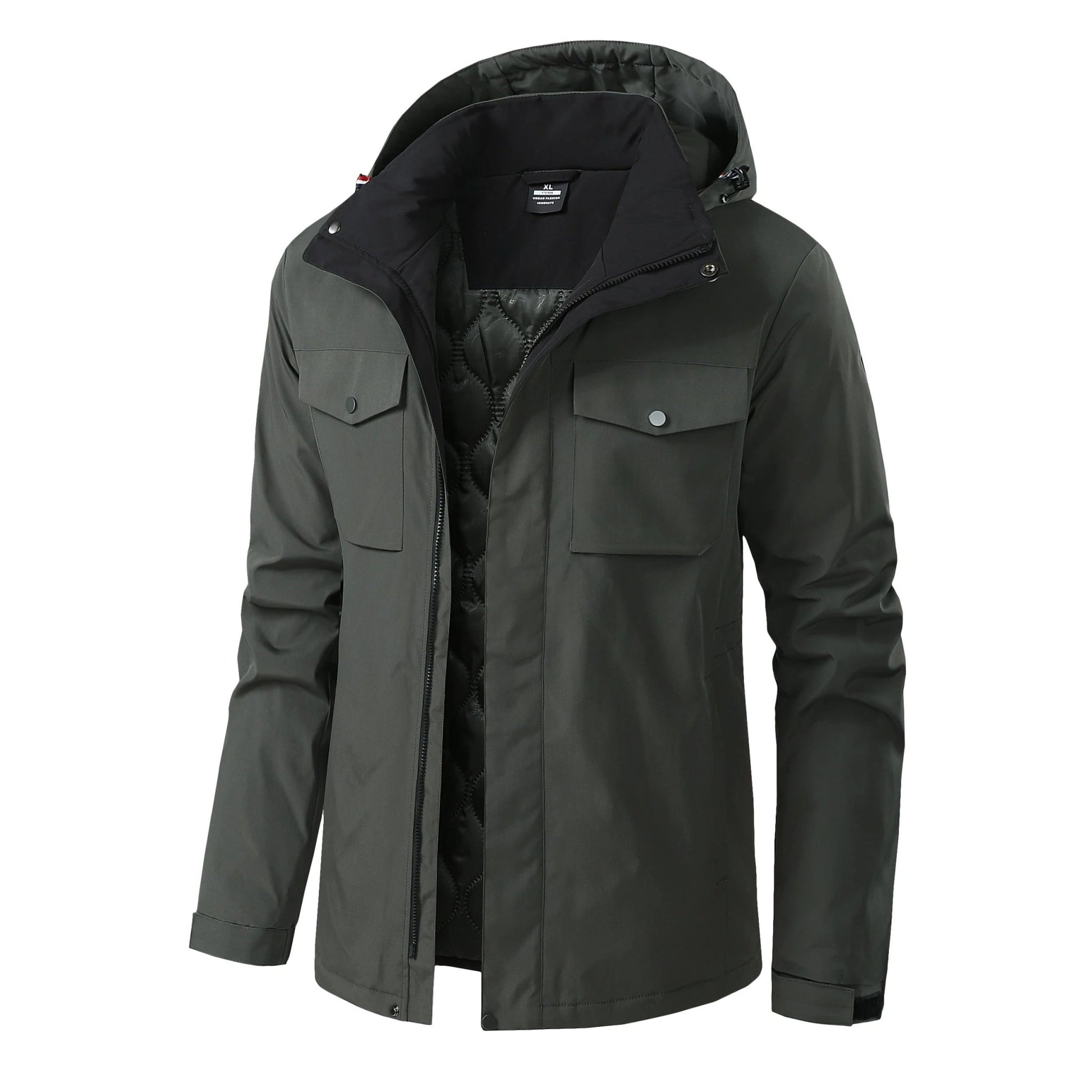 Waterproof Hooded Jacket - Harren Cole