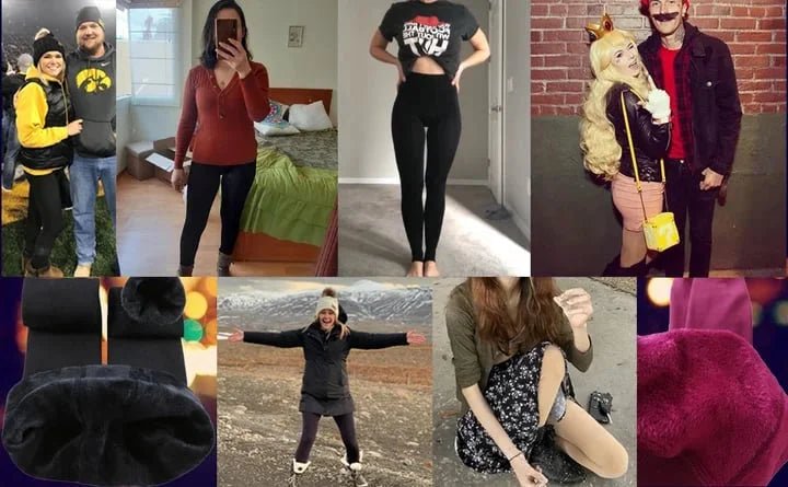 Wendy - Lässige, warme, solide Winterhosen - Livezo