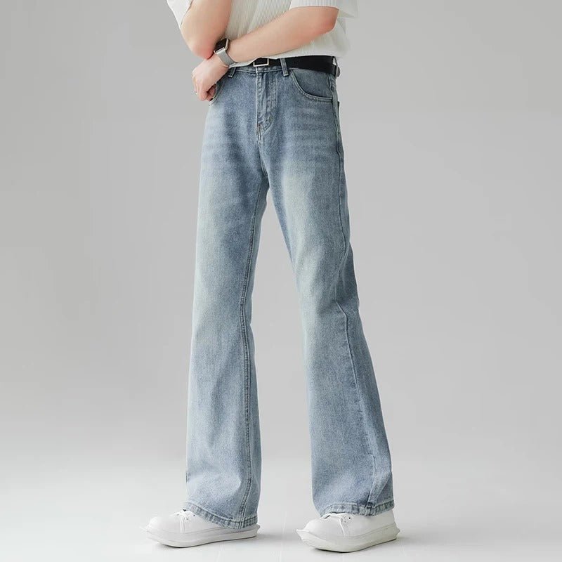Wide Cut Retro - Style Men's Jeans - Harren Cole