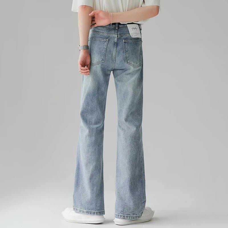 Wide Cut Retro - Style Men's Jeans - Harren Cole