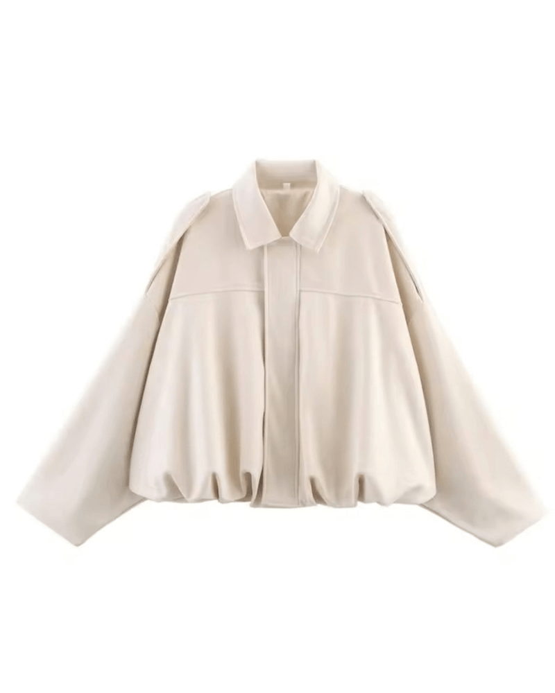 Wildleder - Bomberjacke für Damen - Livezo