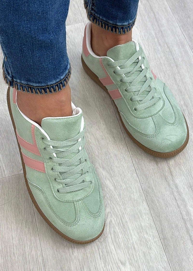 Winona Retro - Sneakern in Mintgrün - Livezo