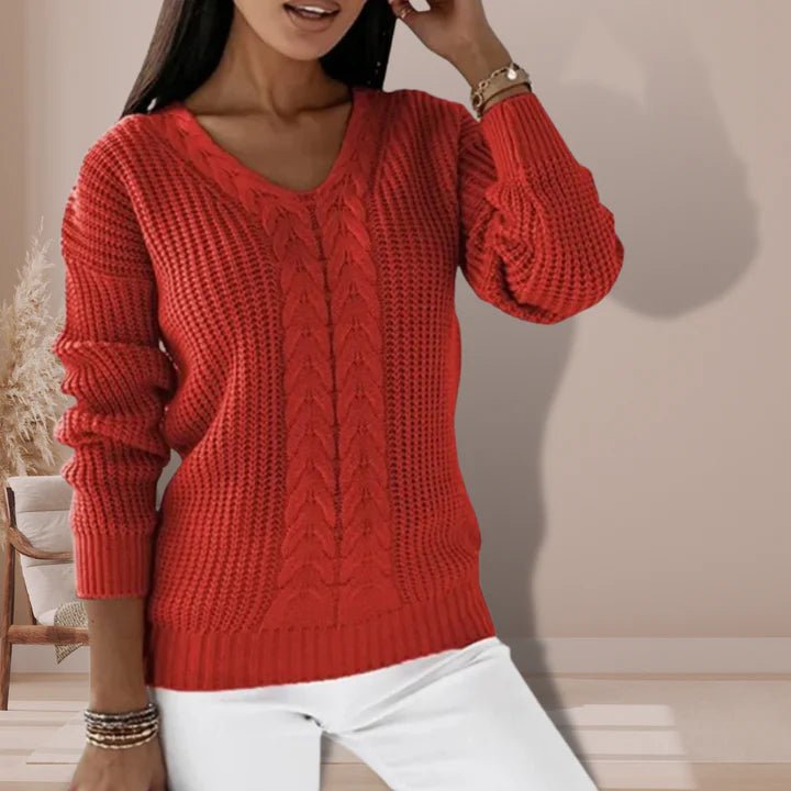 Zina - Warmer Strickpullover - Livezo