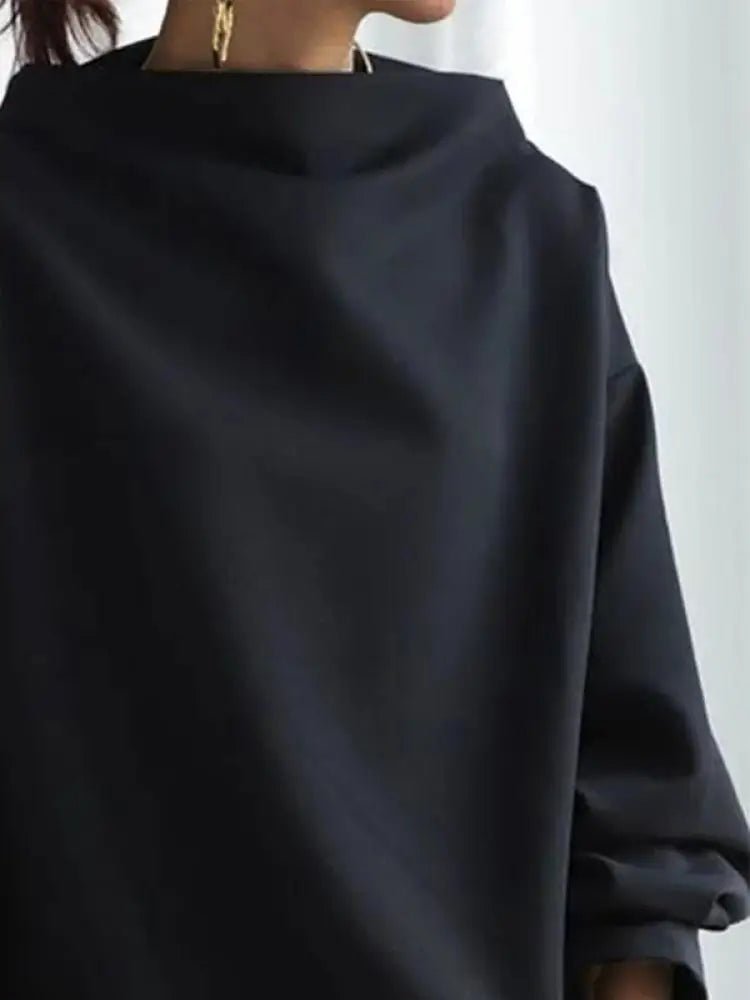 Zita - Hochgeschlossener Pullover - Livezo