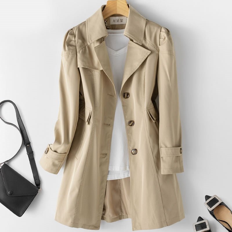 Blanche | Leichter Damen Trenchcoat - Livezo