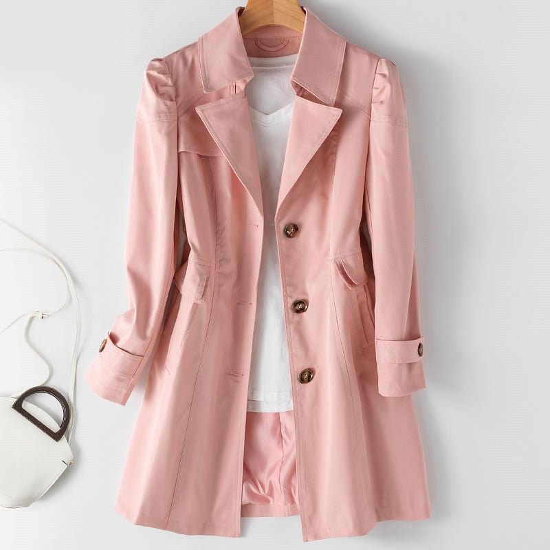 Blanche | Leichter Damen Trenchcoat - Livezo