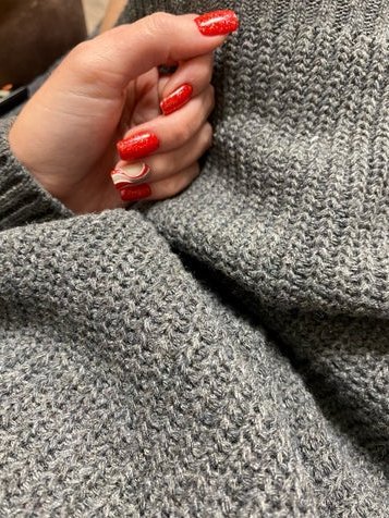 Danica - Rollkragen - Strickkleid in breiter Passform - Livezo