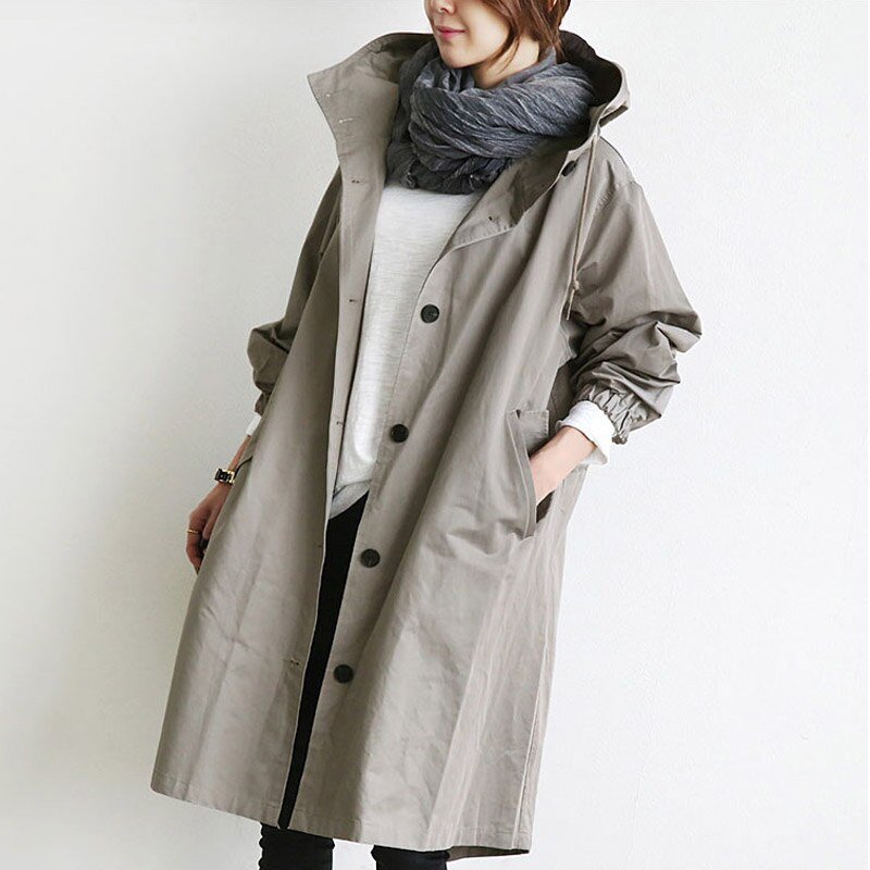 Jana - Regenfester Trenchcoat - Livezo