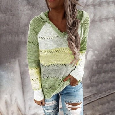 Zipporah - Gestreifter Pullover für Frauen - Livezo